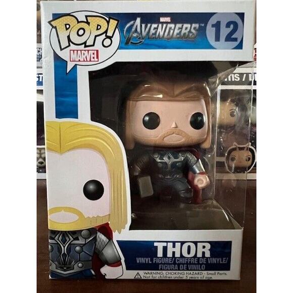 Funko Pop! Marvel Thor #12 Rare Vaulted First Avengers Film - Picture 2 of 10